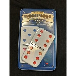 Cardinal Collectors Dominoes Color Dot Double Six Jumbo